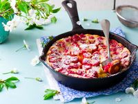 Клафути с вишней