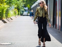 Уличный стиль на Berlin Fashion Week