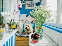 20 уютных идей обустройства балкона