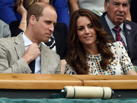 Кейт Миддлтон, принц Уильям, Бенедикт Камбербэтч посетили финал матча Уимблдона