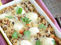 Итальянская макаронная запеканка с фаршем