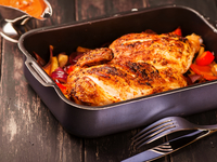 Запеченная курица по-итальянски