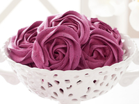 Ягодный зефир из черники