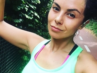Настя Каменских показала, как тренируется после травмы
