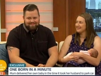 Камера наблюдения засняла, как женщина родила за 50 секунд