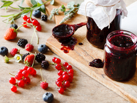 Варенье из малины и ежевики