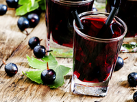 Сироп из черной смородины