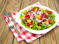 Картофельный салат с тунцом