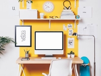 Домашние офисы, в которых хочется работать