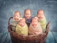 Пятерня из Одессы снялась в милой фотосессии