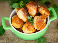 Быстрые творожные пончики