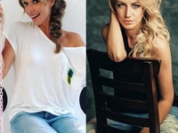 Катя Осадчая и Леся Никитюк вышли в свет в одинаковых платьях