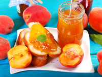 Варенье из слив, персиков и апельсинов