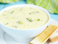 Сырный суп с брокколи