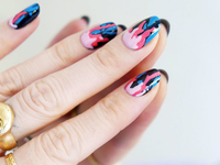 Осенний арт-маникюр: мастер-класс