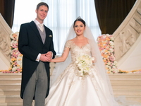 Опубликованы фото с долгожданной свадьбы принца Леки II и Элии Захарии