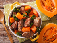 Жаркое из говядины с тыквой