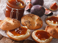 Пряный джем из инжира и апельсина