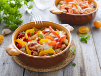 Мясное рагу с овощами