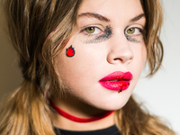 Макияж на Хэллоуин: принцесса вампиров