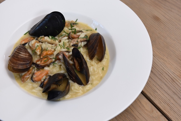 Как приготовить ризотто с мидиями