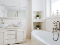 Как визуально увеличить маленькую ванную комнату?