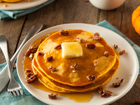 Тыквенные панкейки от Марты Стюарт