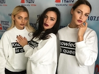 Группа SEREBRO попробовала повторить танец дуэта Время и Стекло