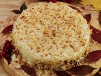 Как приготовить ленивый Наполеон с соленой карамелью