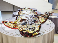 Фуд-арт: инсталляция из еды в виде Йоды