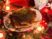 Рождественский гусь с гречкой