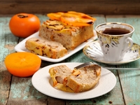 Кекс с хурмой