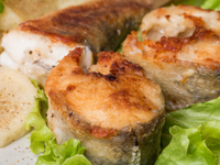 Жареная рыба в постной панировке