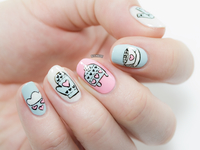 Зимний маникюр: три видео-урока