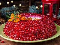 Салат Гранатовый браслет на Новый год