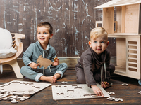 Безопасно и стильно: эко-мебель и декор для детской