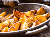 Постный картофель по-деревенски