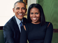 Барак и Мишель Обама украсили обложку People