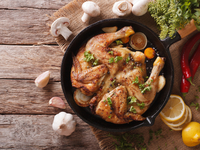 Цыпленок табака в итальянском стиле