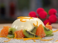 Как приготовить ромашковую панна котту