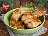 Кролик в кефирном маринаде