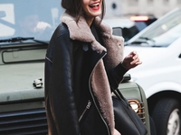 То, что надо: образы для зимы с дубленкой