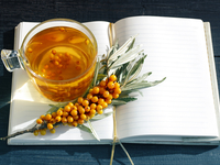 Зимний чай с облепихой