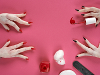 Маникюр с символом 2017 года: креативные идеи