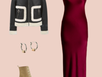 Одно платье – пять новогодних образов на все случаи жизни