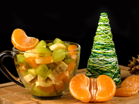 Зимний фруктовый салат