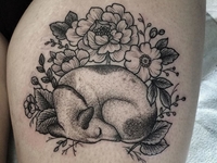 Лучший друг: 10 идей татуировки с рисунком собак