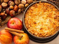 Шведский яблочный пирог