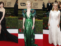 SAG Awards 2017: Кидман, Стрип, МакГоверн и другие на красной дорожке