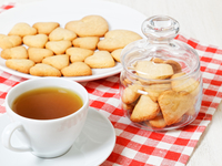 Рецепты на День Валентина: песочное печенье в виде сердечек